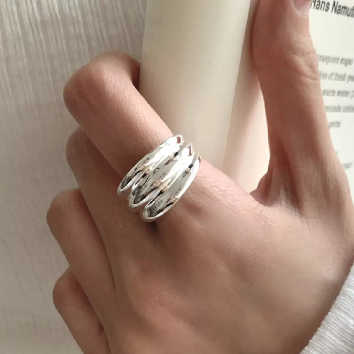 925 Sterling Silver Open Ring