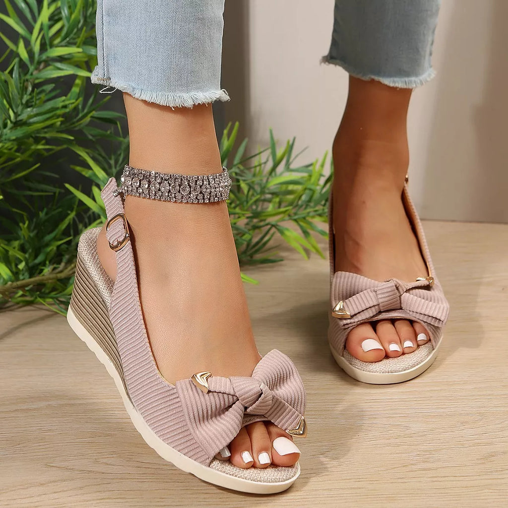 Open Toe Wedge Sandals
