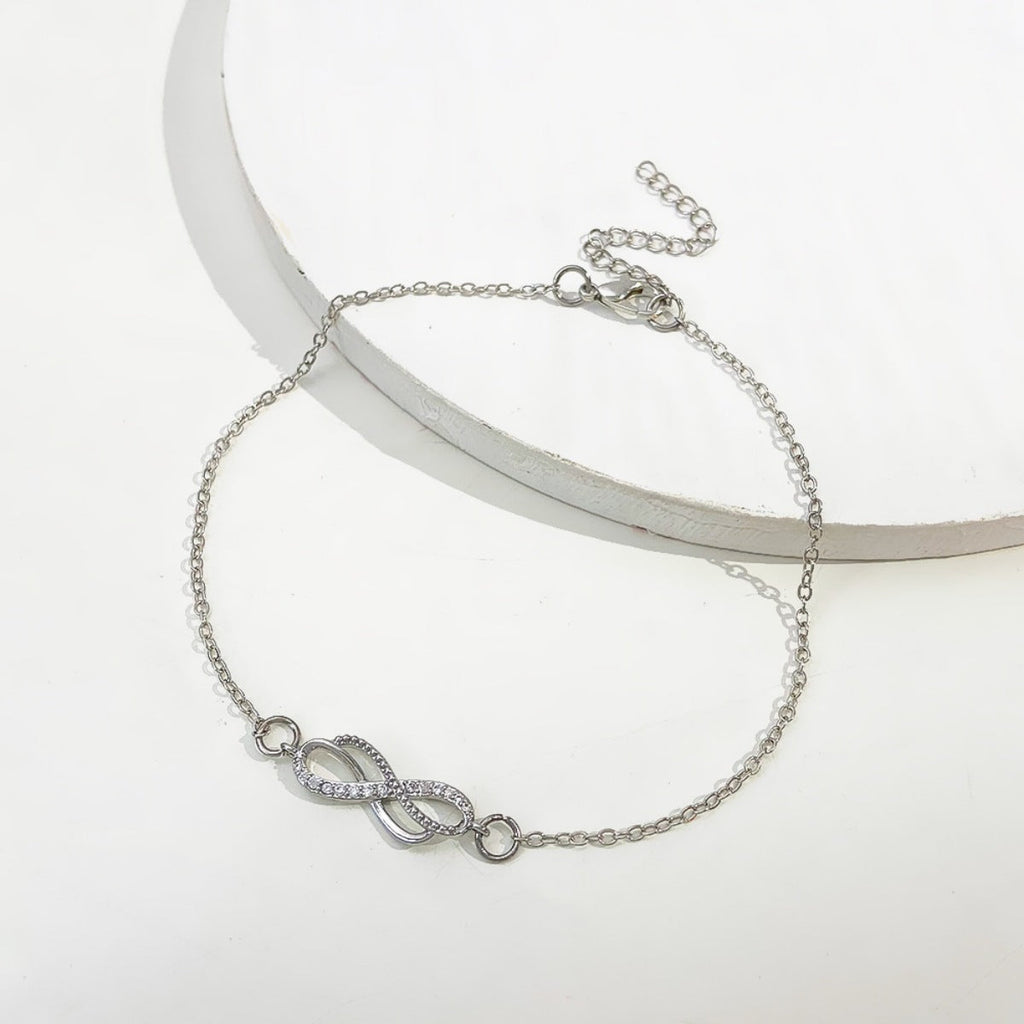 Infinity Knot Charm Bracelet