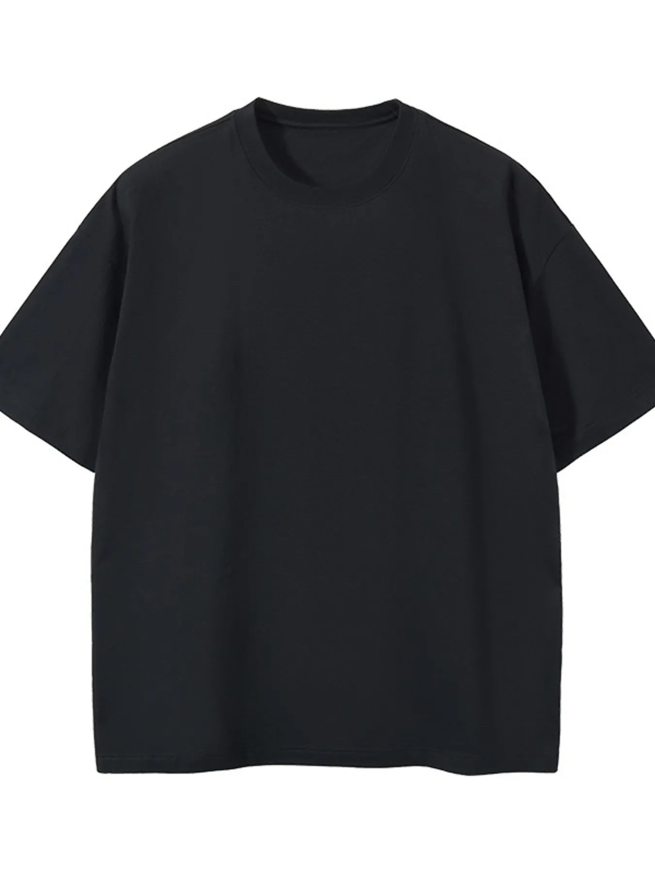 Men's Full Size Round Neck Short Sleeve T-Shirt Plus Size