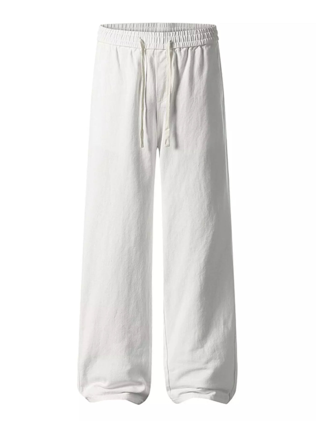 Men's Full Size Loose Fit Drawstring Linen Pants Plus Size