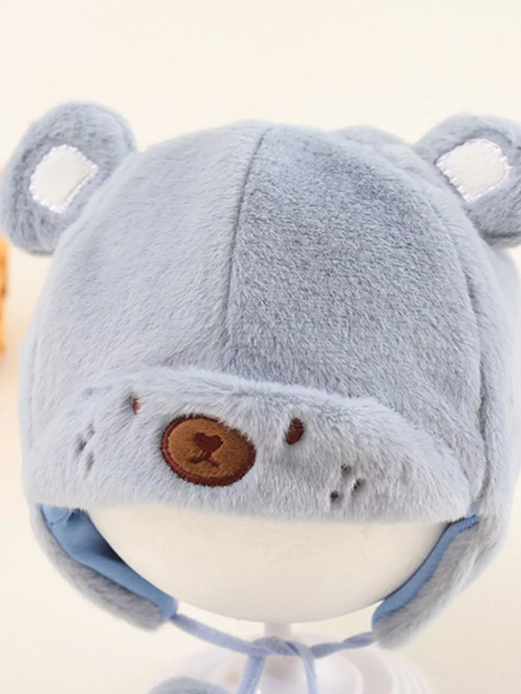 Children's Cute Bear Ear Plush Hat