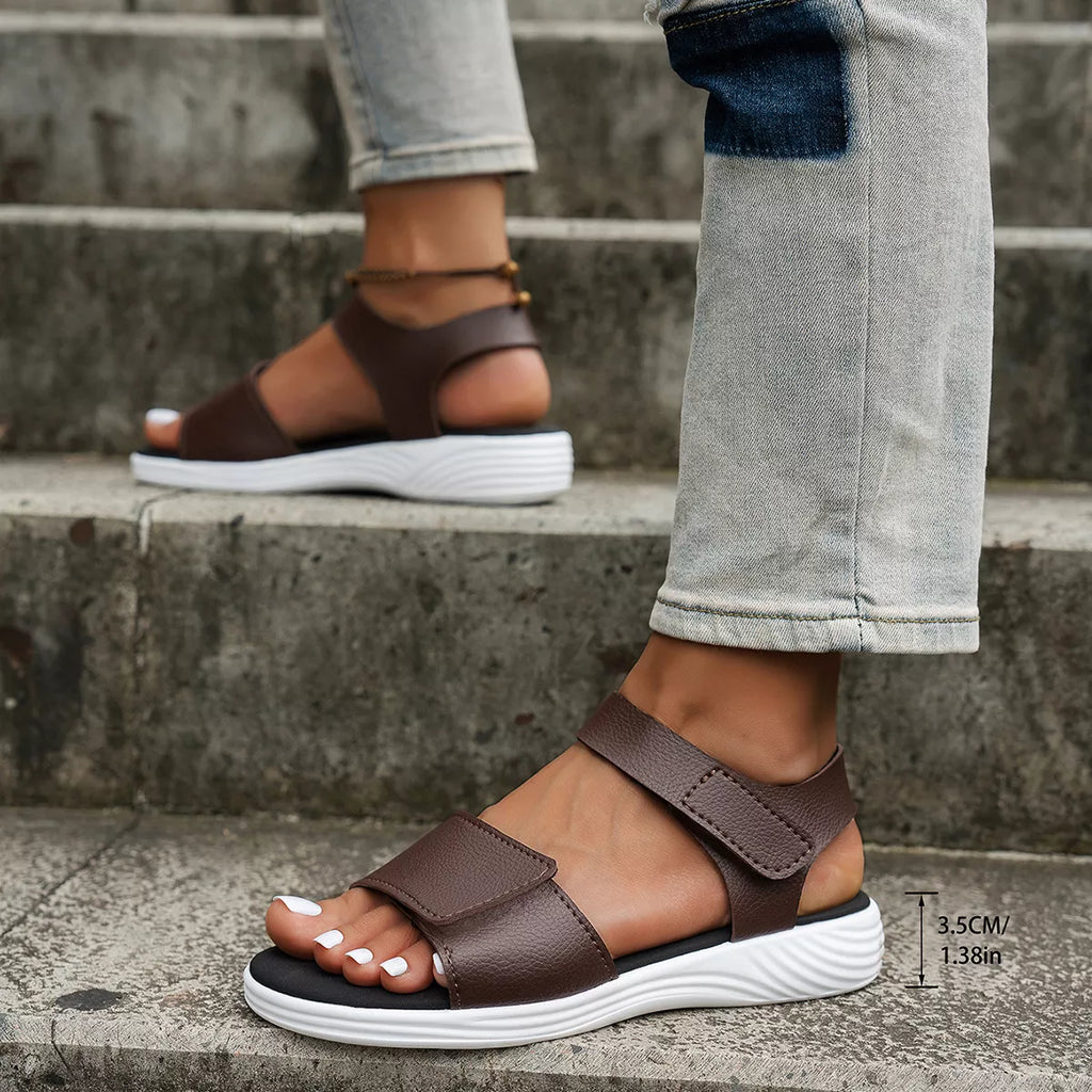 Open Toe Flats Sandals