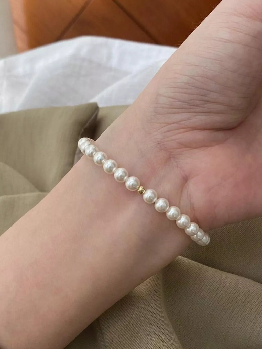 Pearl Beaded Bracelet