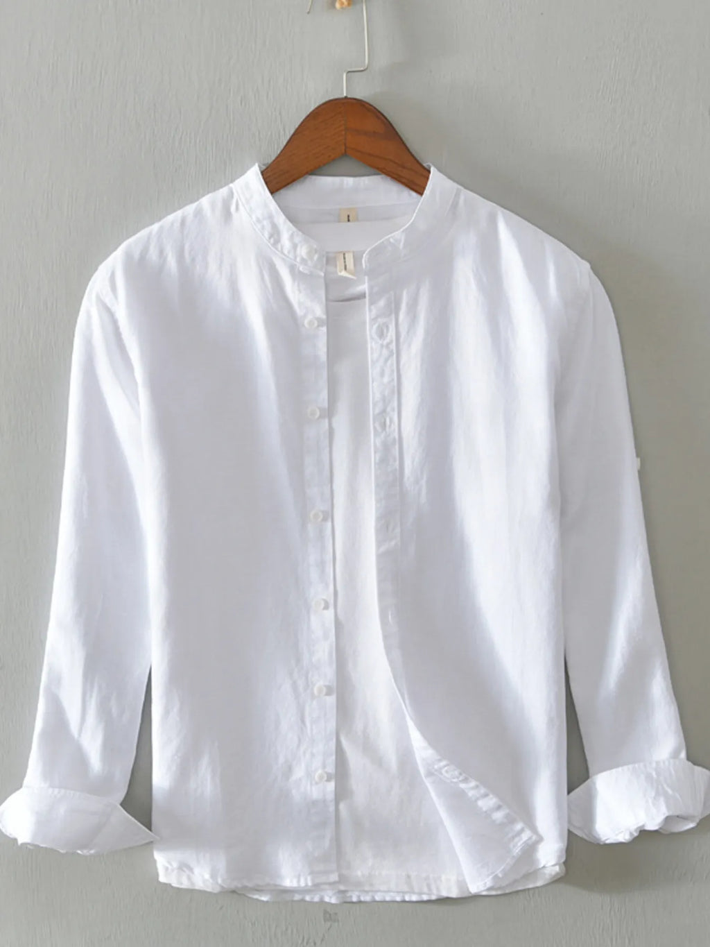 Men's Full Size Button Up Long Sleeve Shirt Plus Size