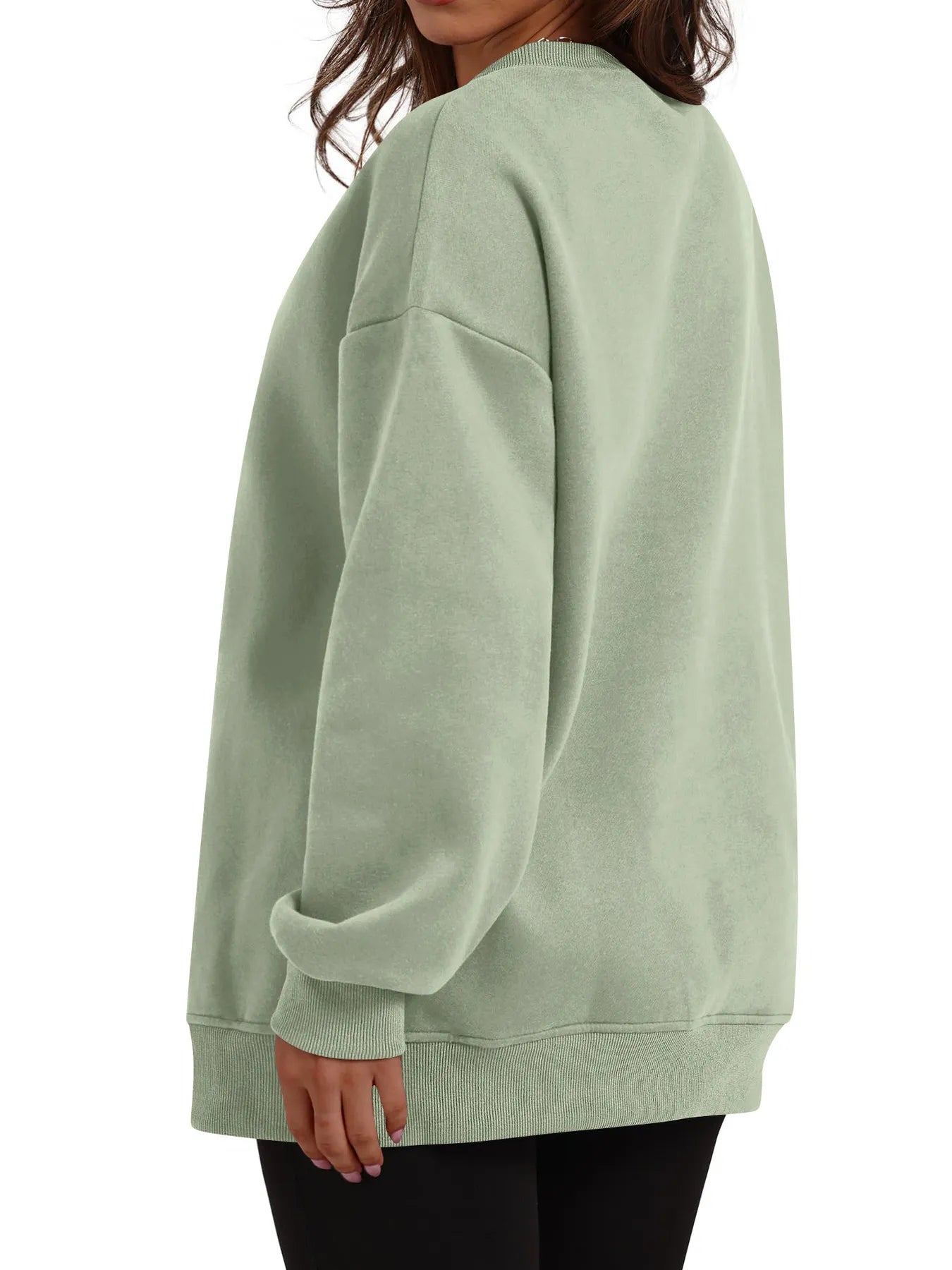 Oversized Long Sleeve Crewneck Sweatshirt