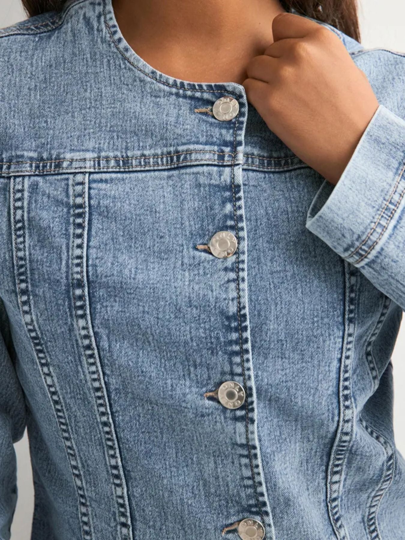 Classic Button-Down Denim Jacket