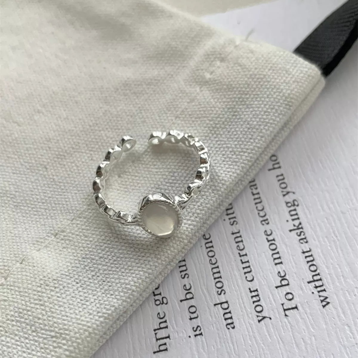 925 Sterling Silver Open Ring