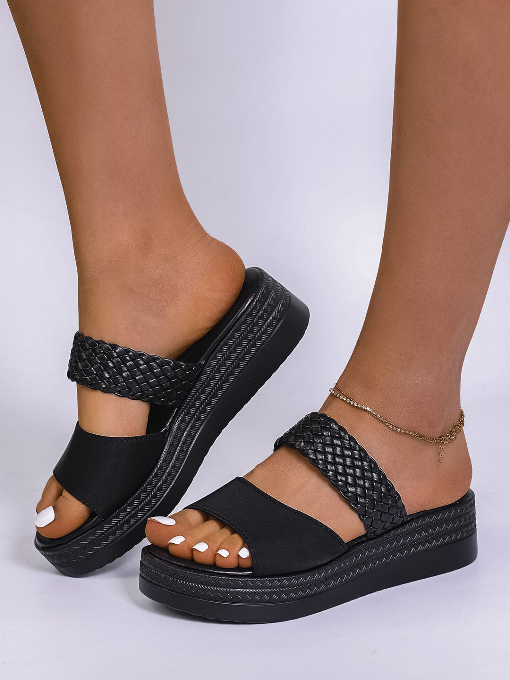 Open Toe Platform Sandals