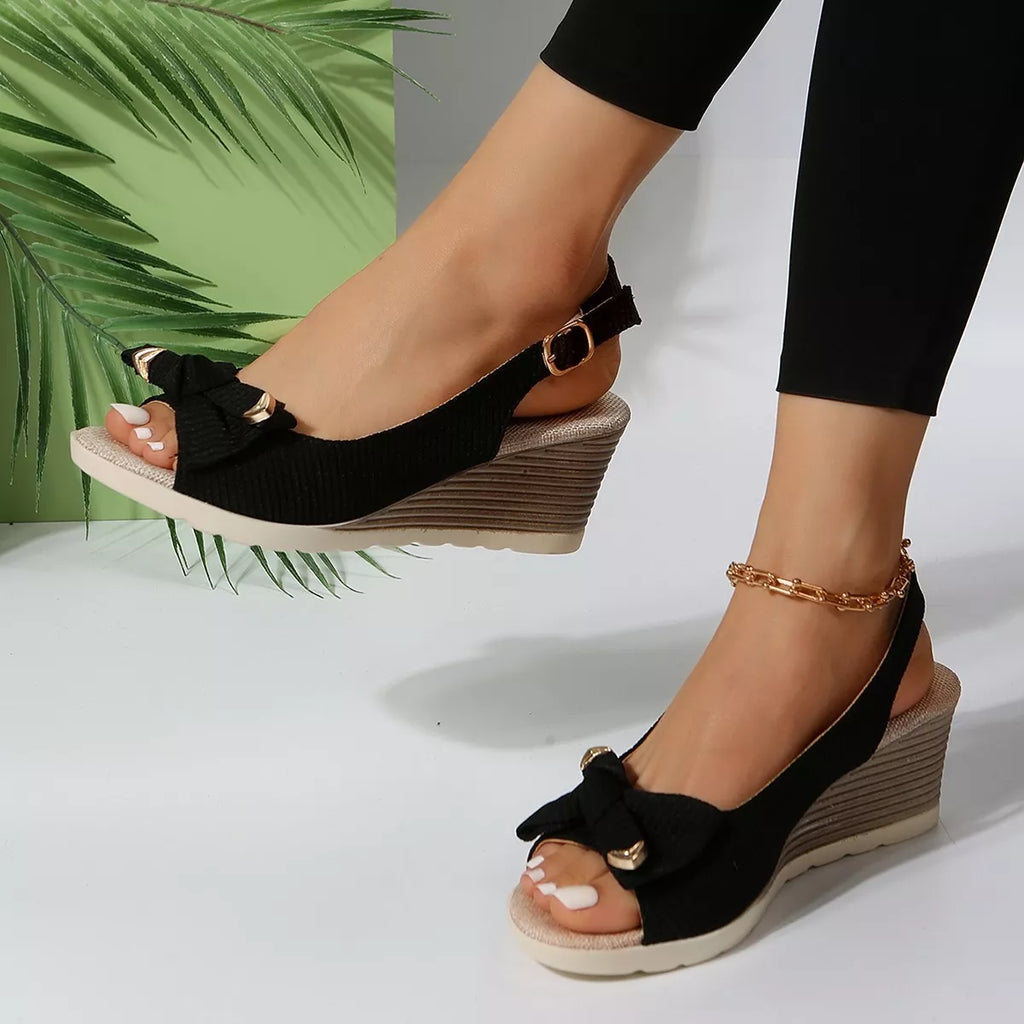 Open Toe Wedge Sandals