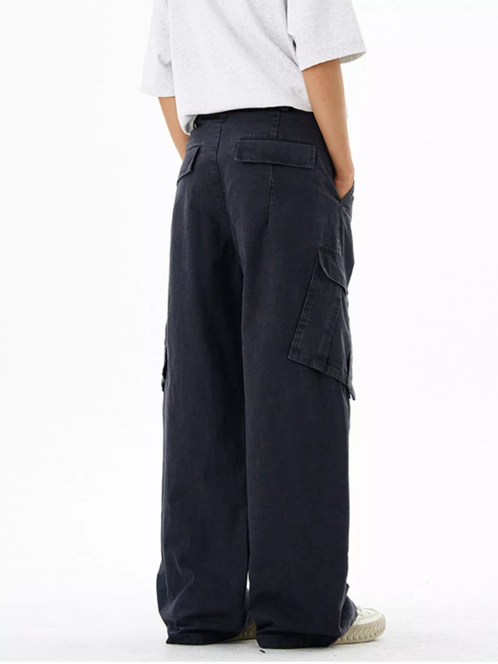 Men's Wide Leg Cargo Pants