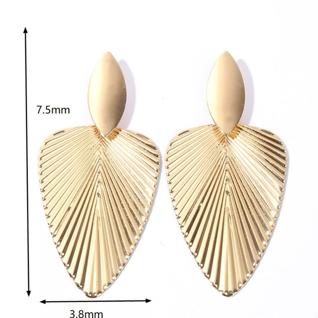 Leaf Shape Dangle Earrings