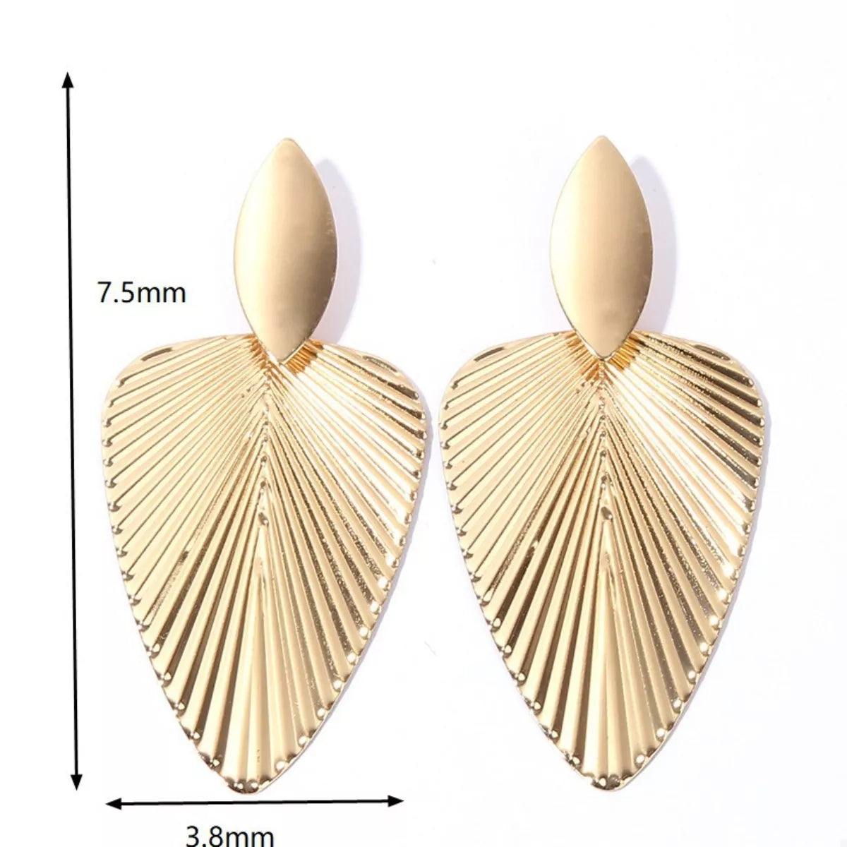 Leaf Shape Dangle Earrings