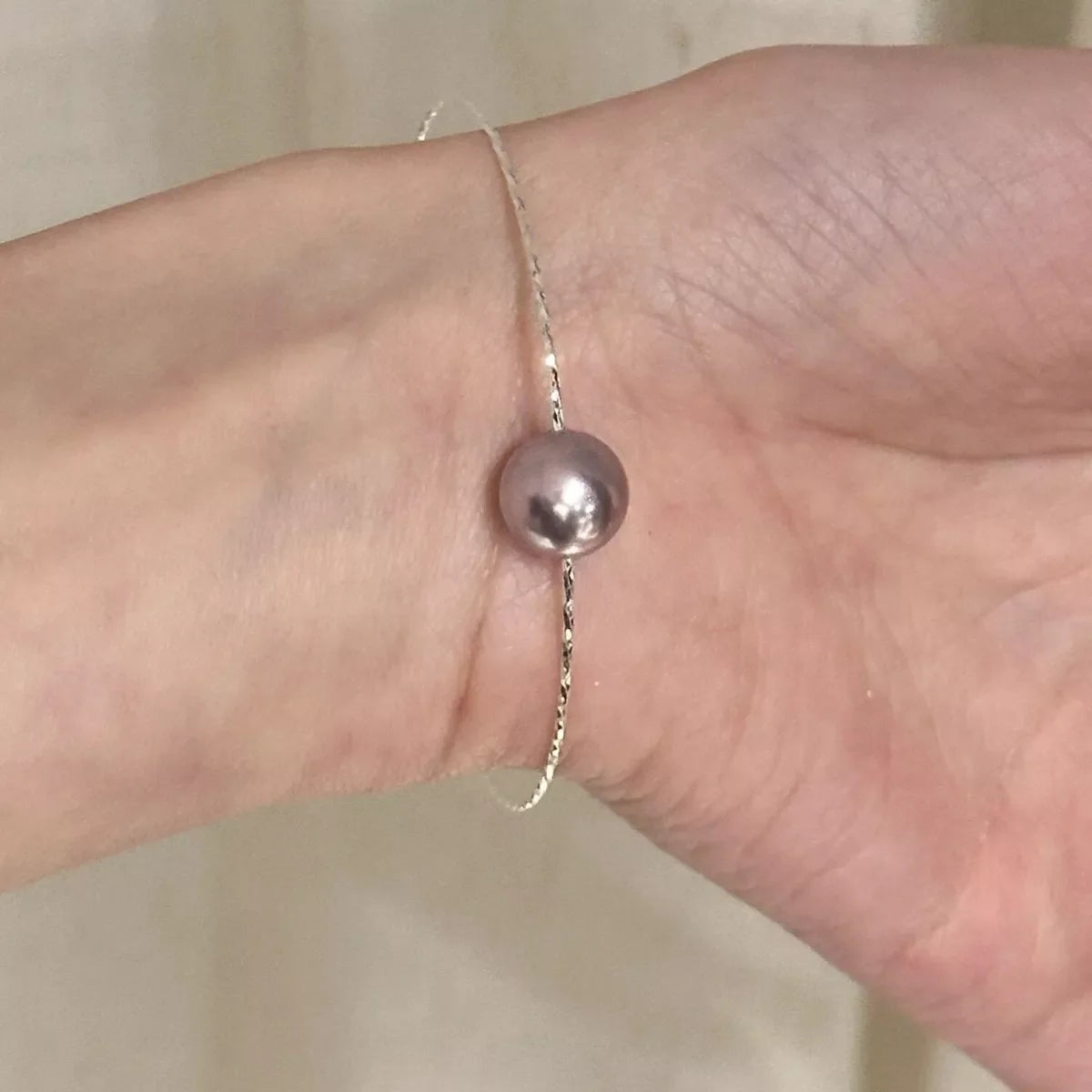 Pearl Bangle Bracelet