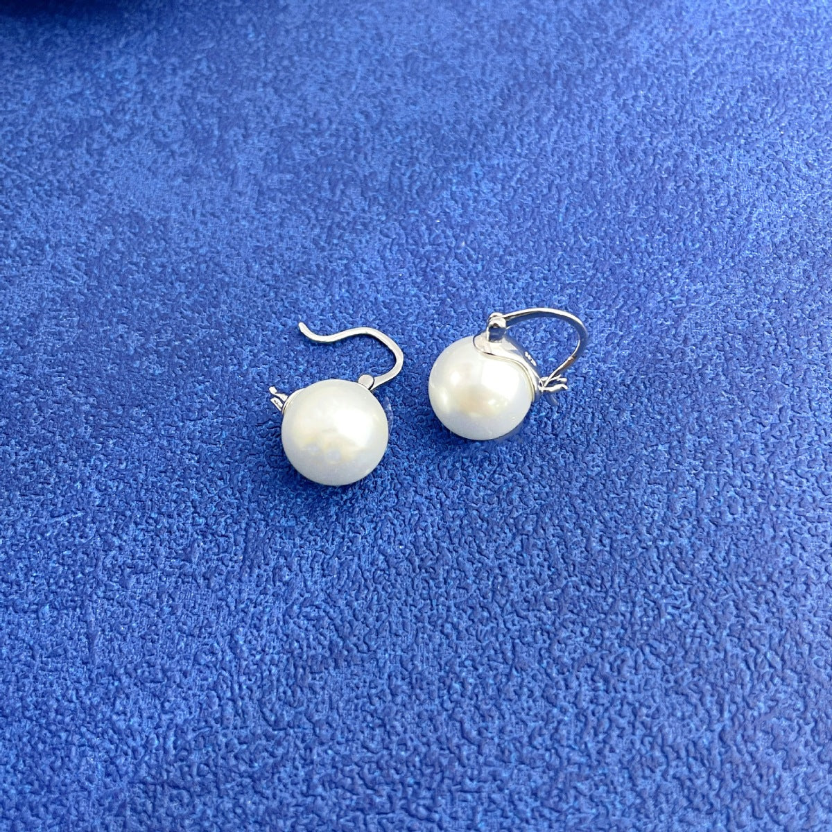18K Gold-Plated Pearl Earrings