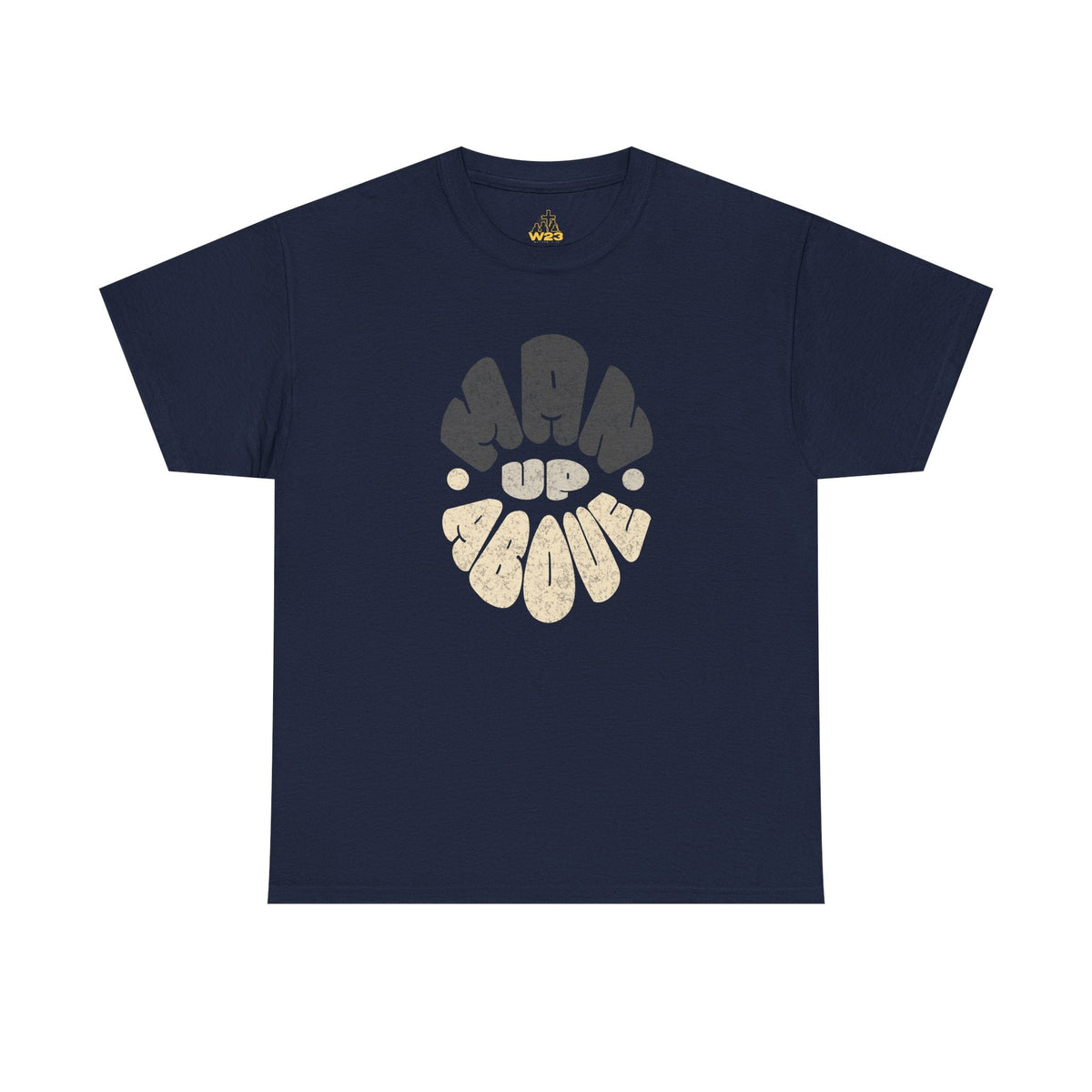 Man Up Above Tee – Colossians 3:2 Inspired Faith Streetwear