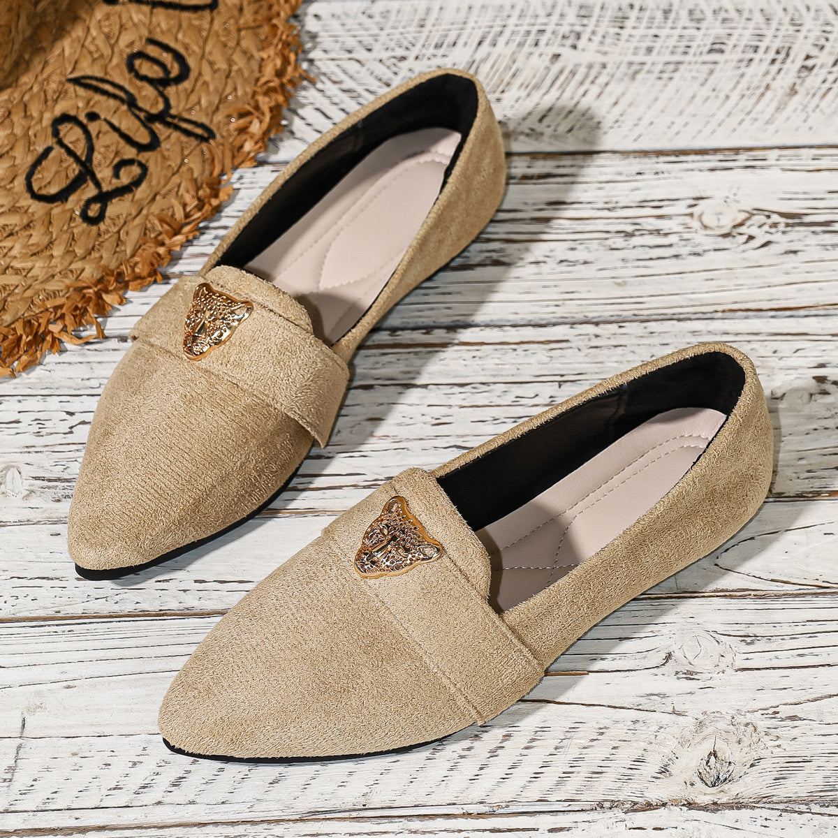 Point Toe Slip-Ons
