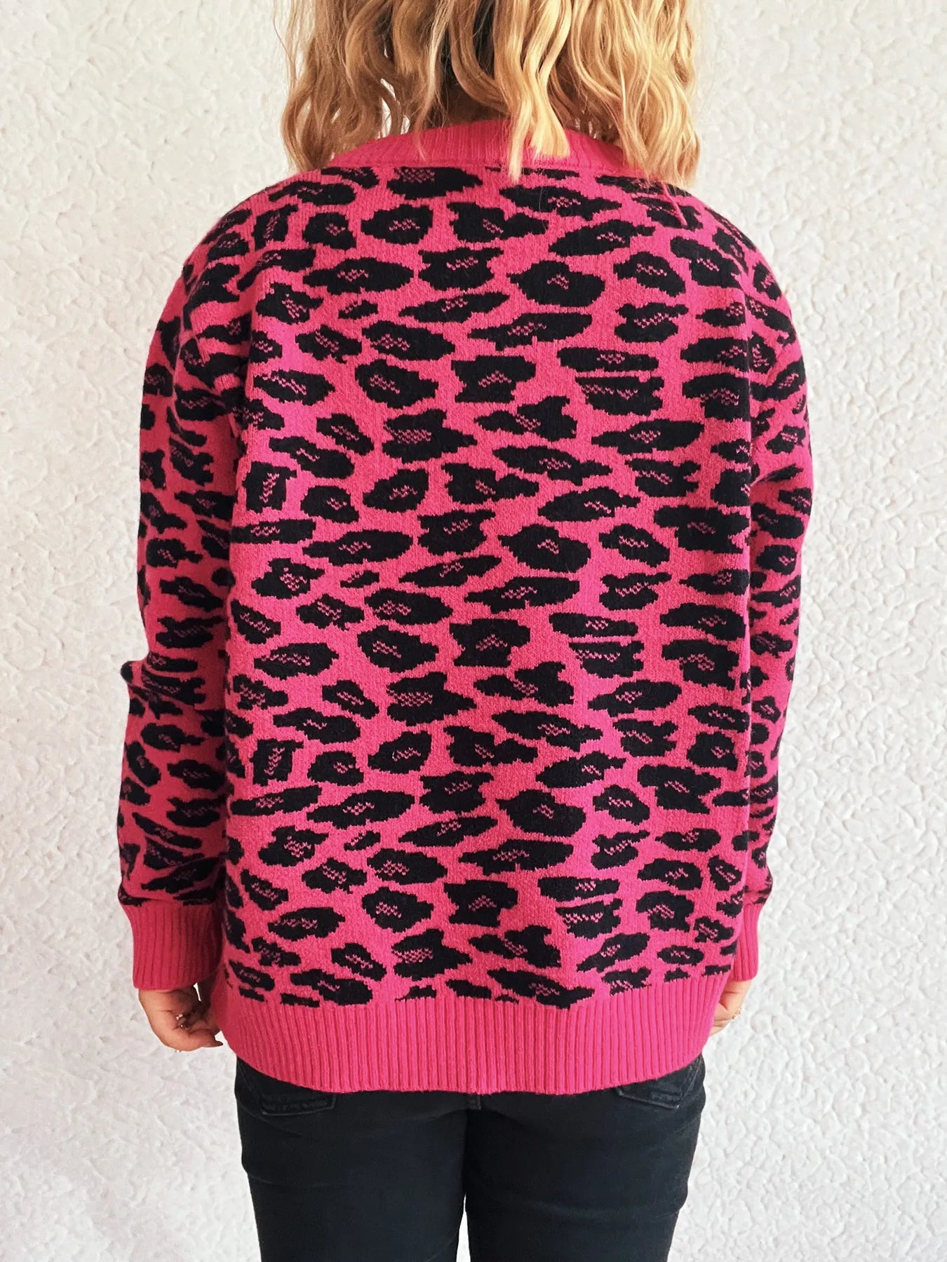 Zip Up Long Sleeve Cardigan