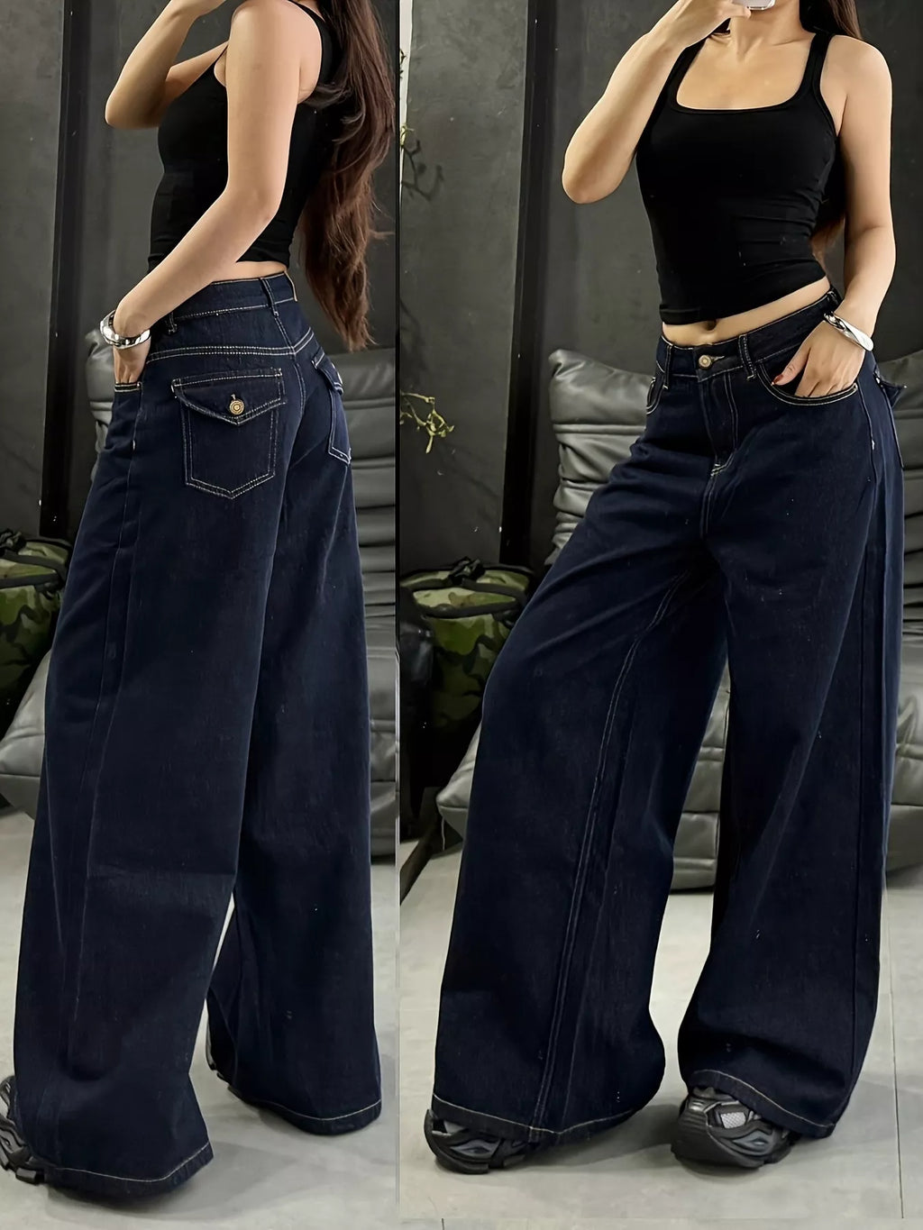 Wide Leg Jeans