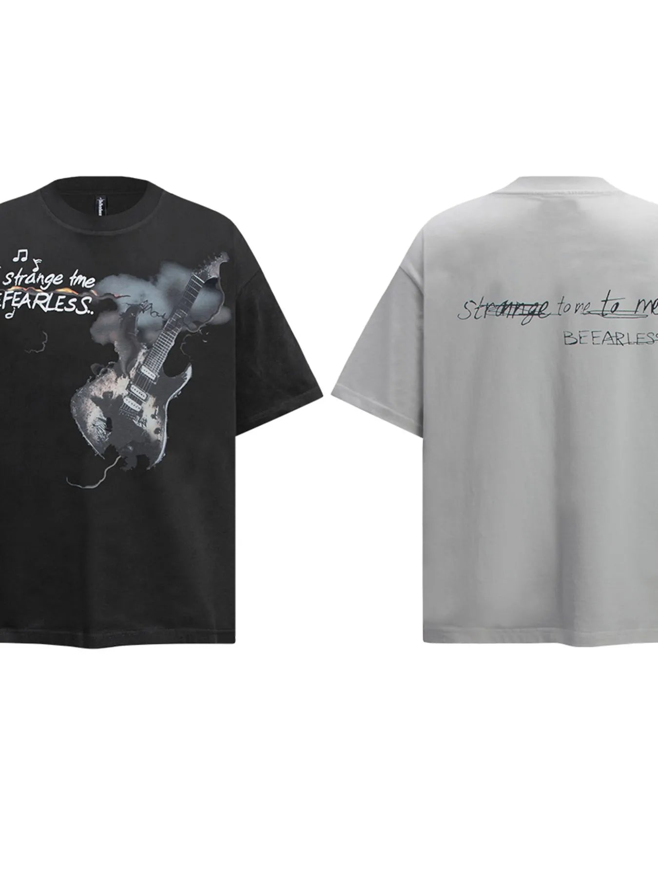 Men's Graphic Round Neck Short Sleeve T-Shirt
