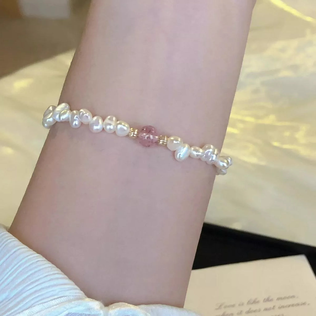 Pearl & Crystal Bracelet