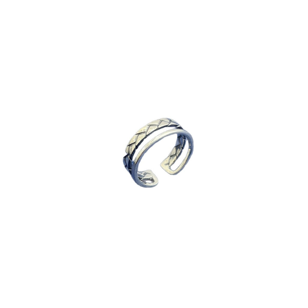 925 Sterling Silver Open Cuff Ring