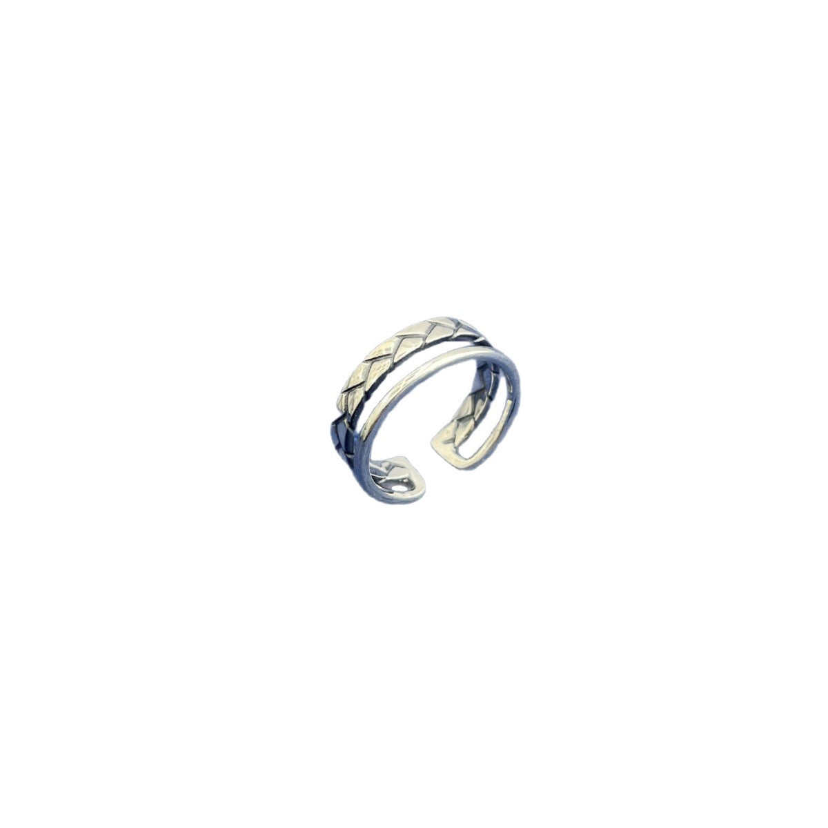925 Sterling Silver Open Cuff Ring
