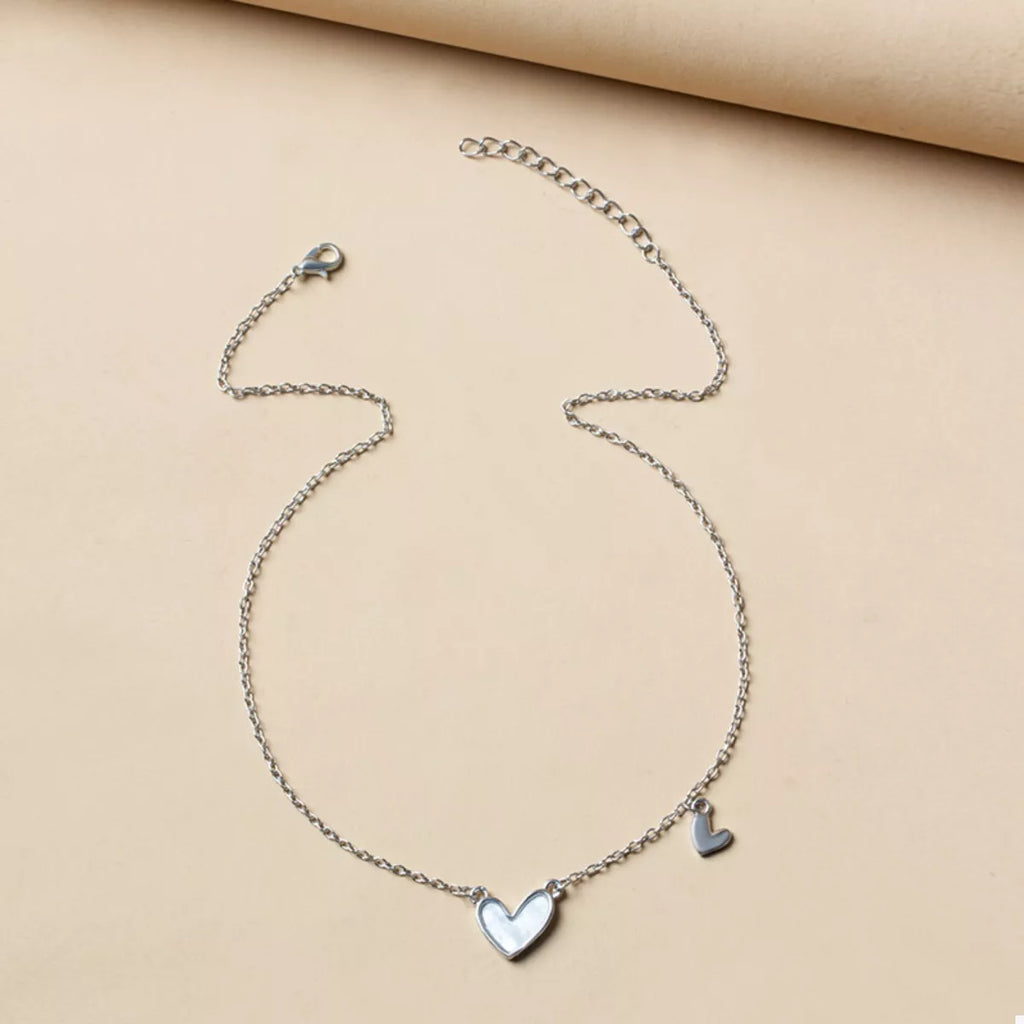 Alloy Heart Pendant Necklace