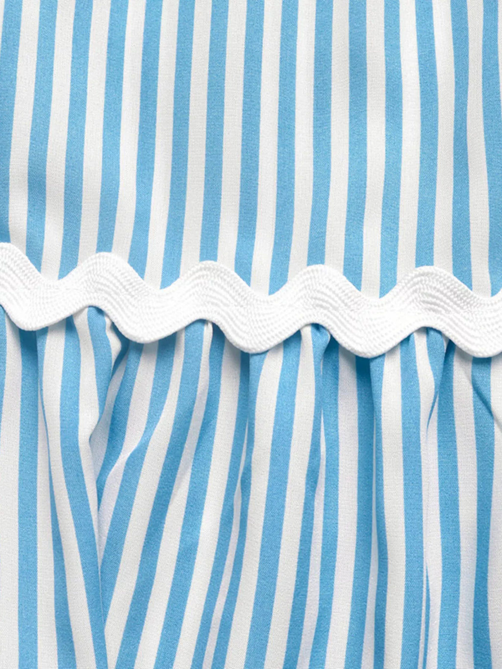 Striped Sleeveless Tiered Midi Dress