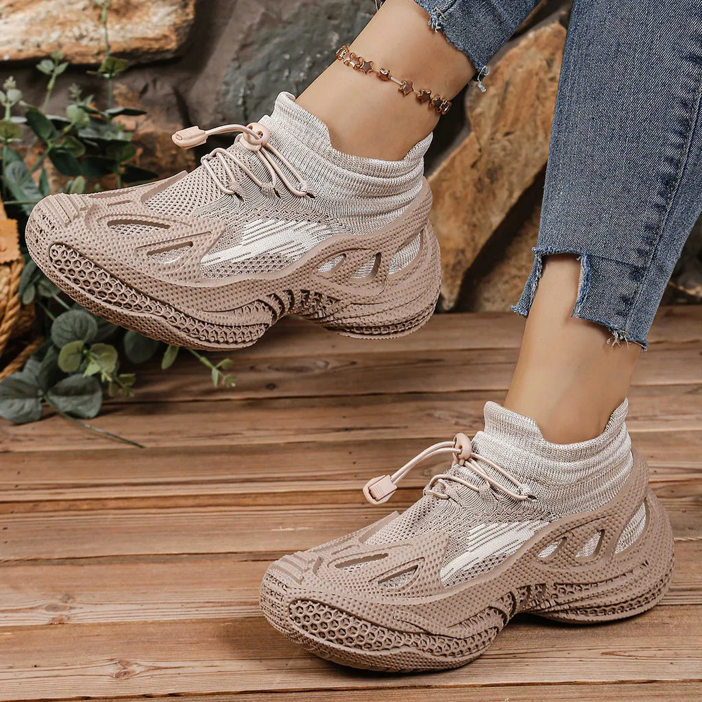Lace Up Mesh Athletic