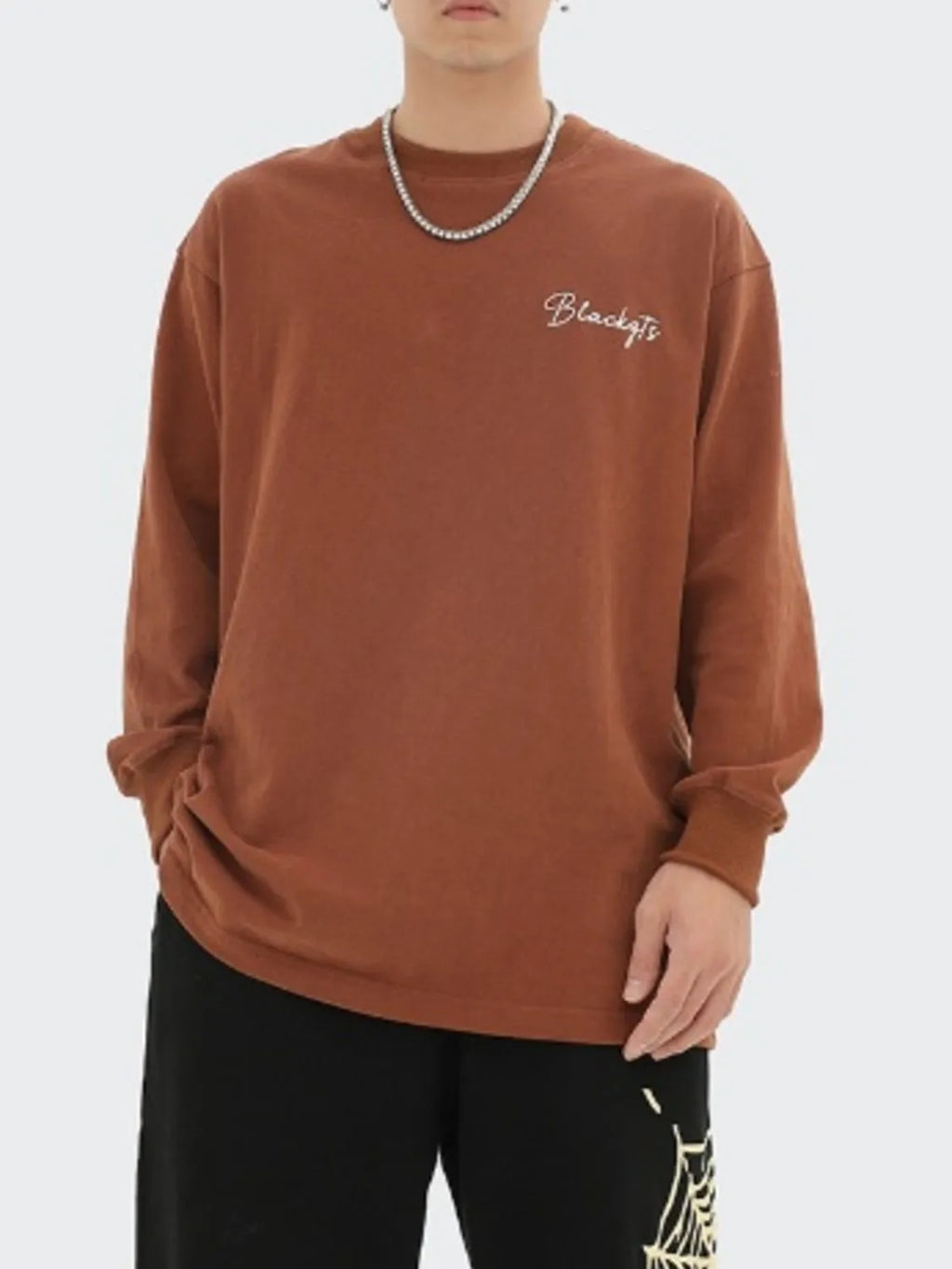 Men's Round Neck Long Sleeve T-Shirt