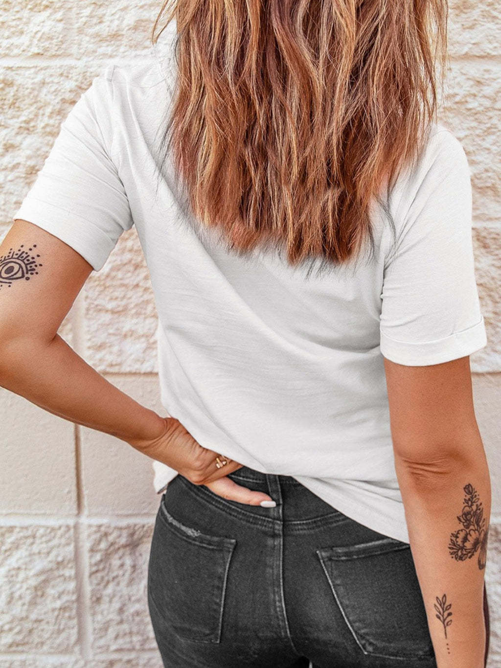 Wild Duck Graphic Round Neck Tee