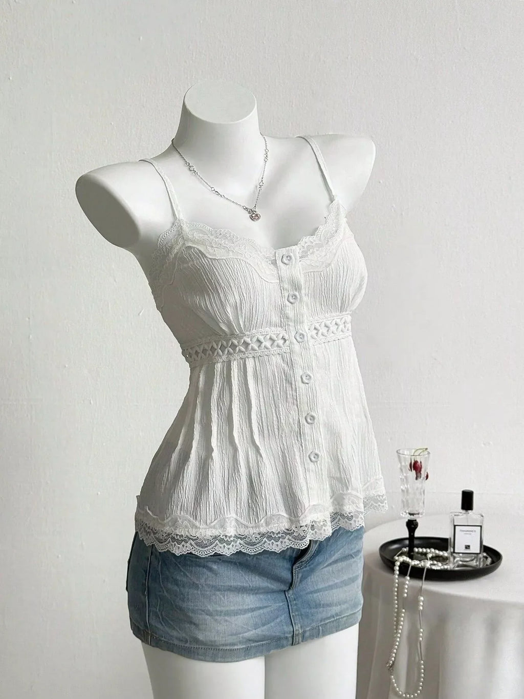 Lace Trim Cami