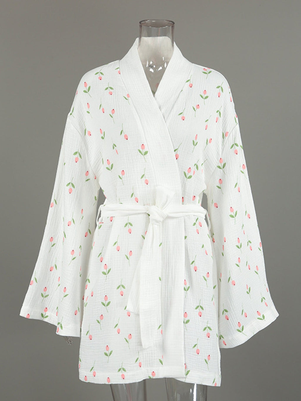 Floral Print Lightweight Lounge Nightgown