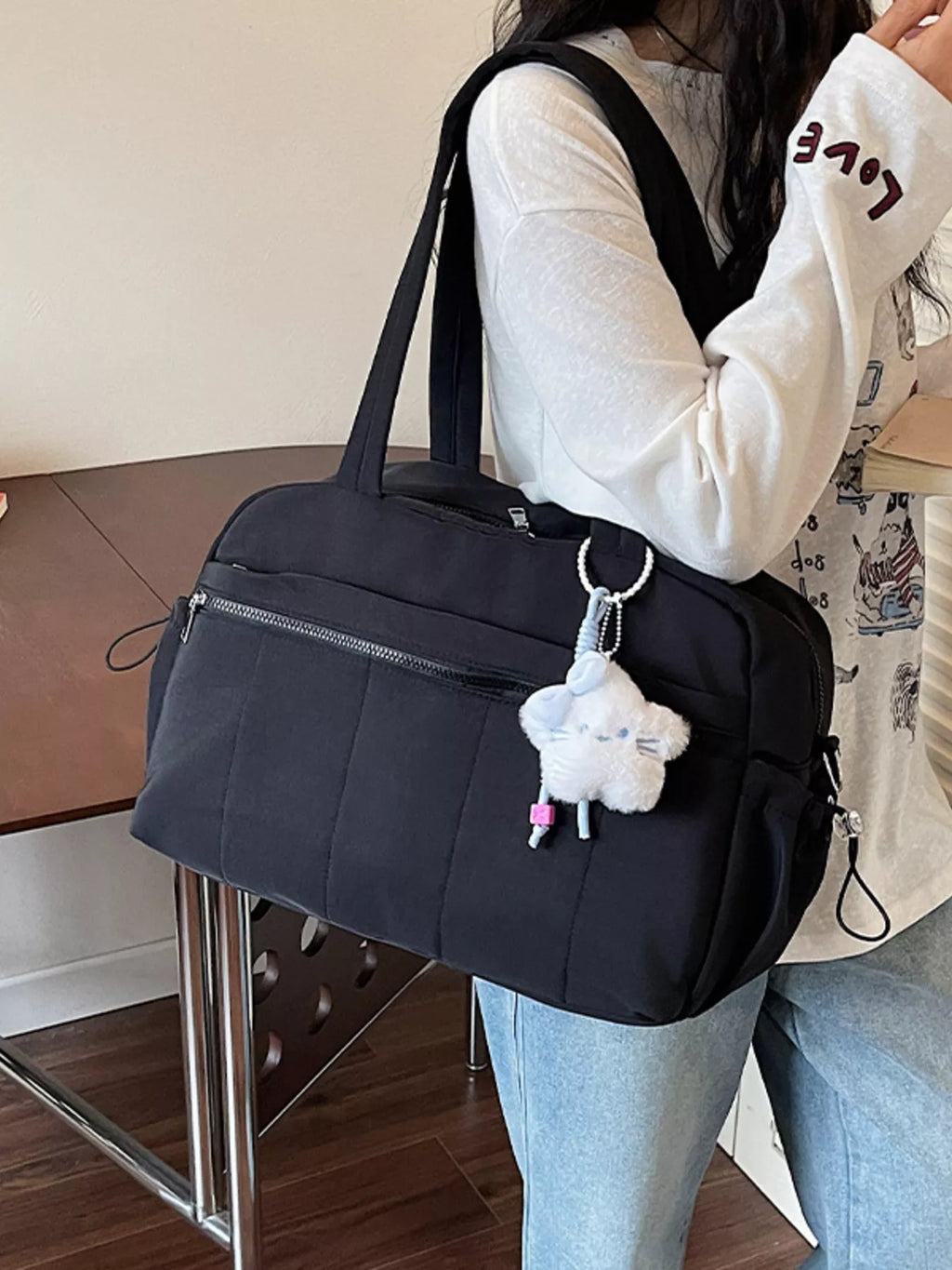 Nylon Lightweight Duffel Bag