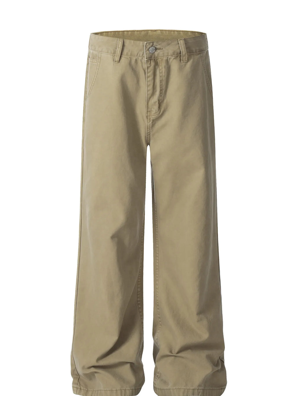 Men's Washed Wide Leg Jeans