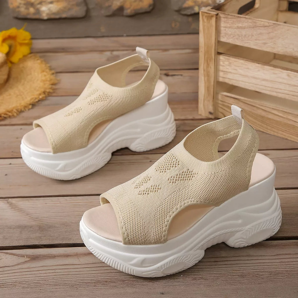 Open Toe Platform Sandals