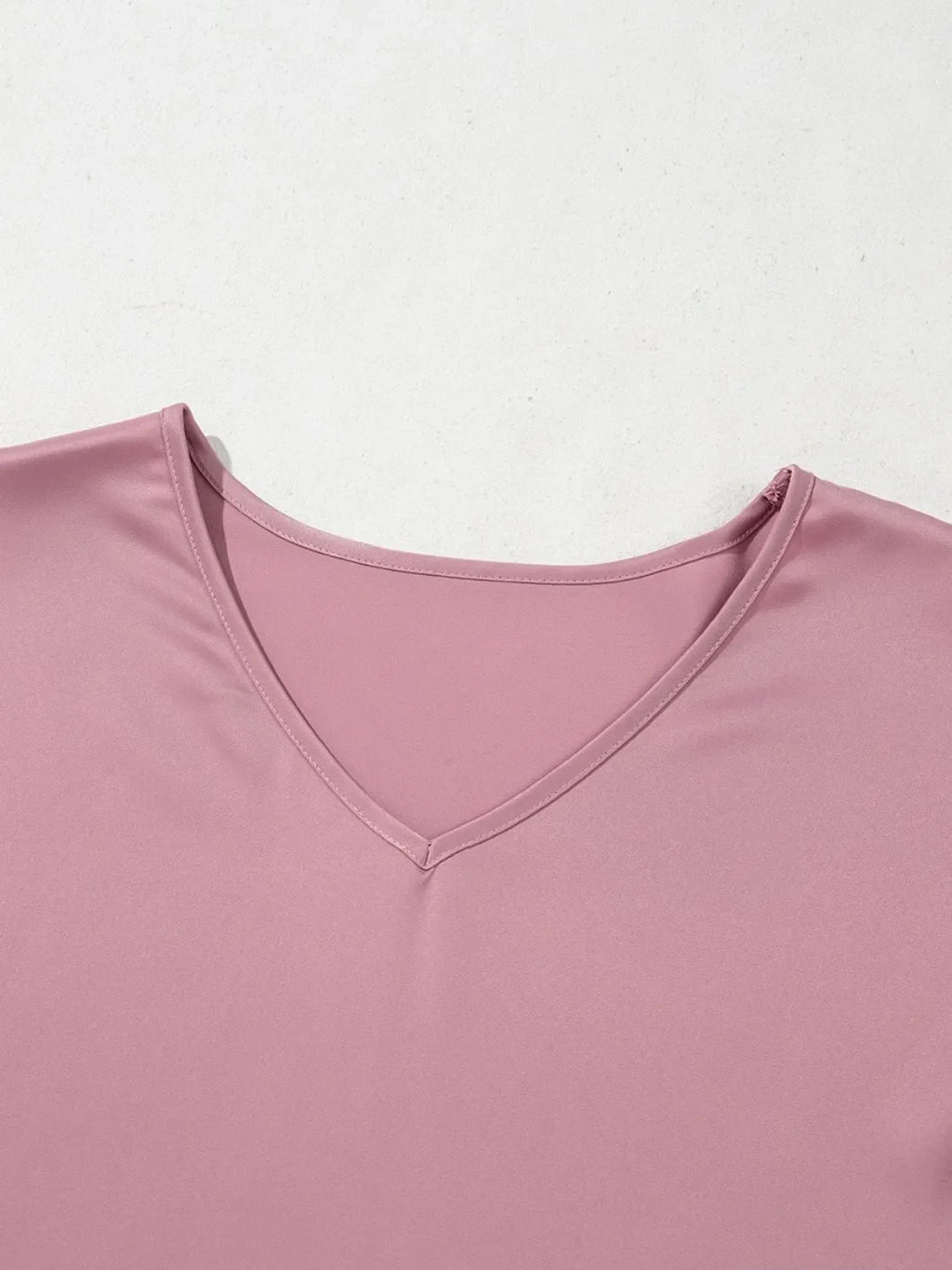 Toadstool Satin Ruffle Sleeve Top