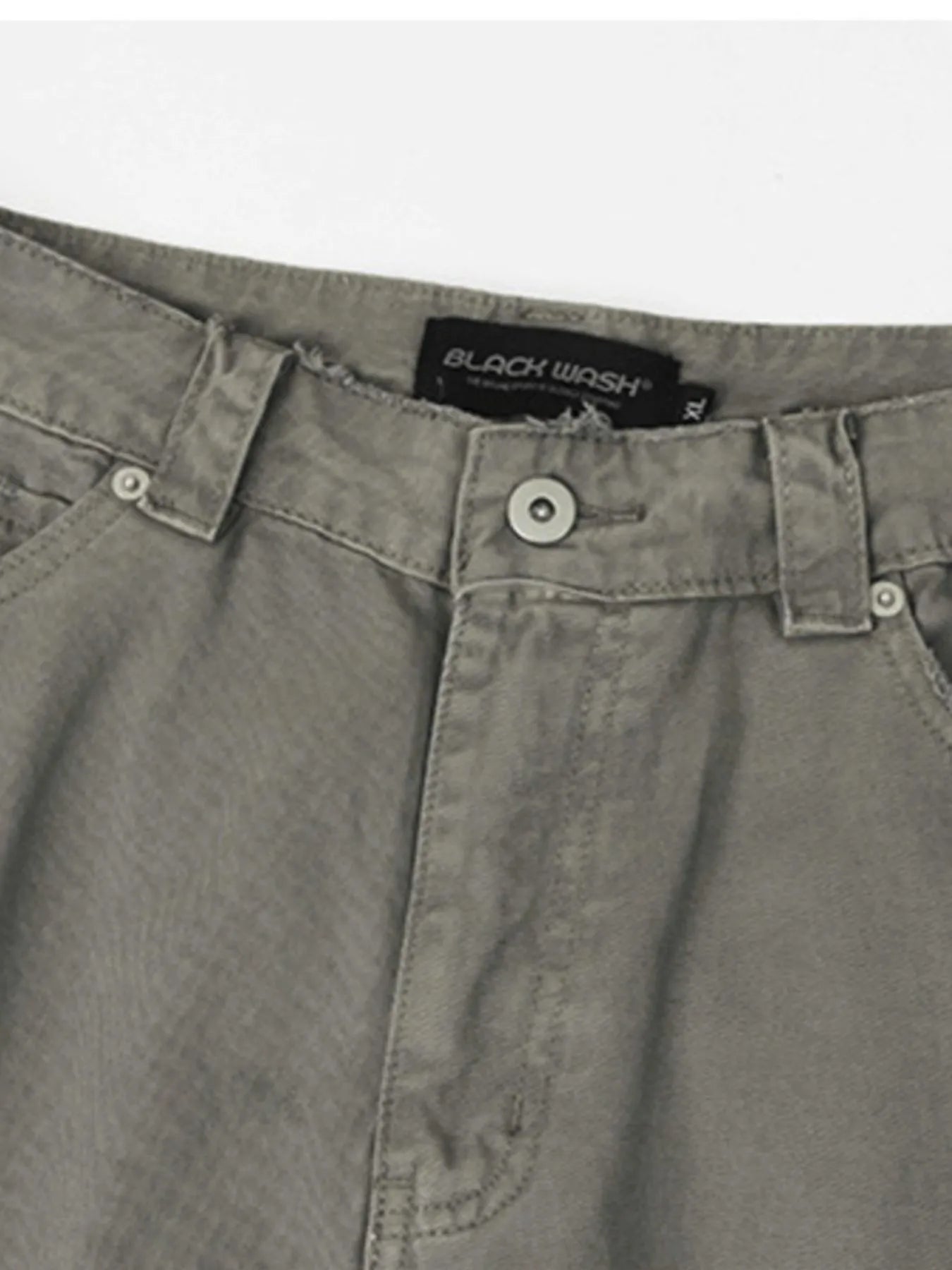 Men's Wide Leg Cargo Pants with Multi-Pockets