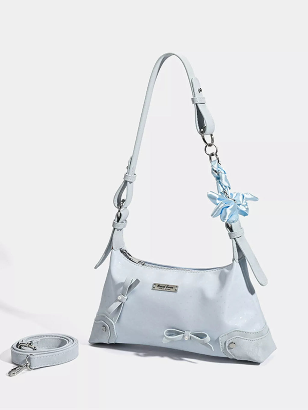 Bow Decor Shoulder Bag