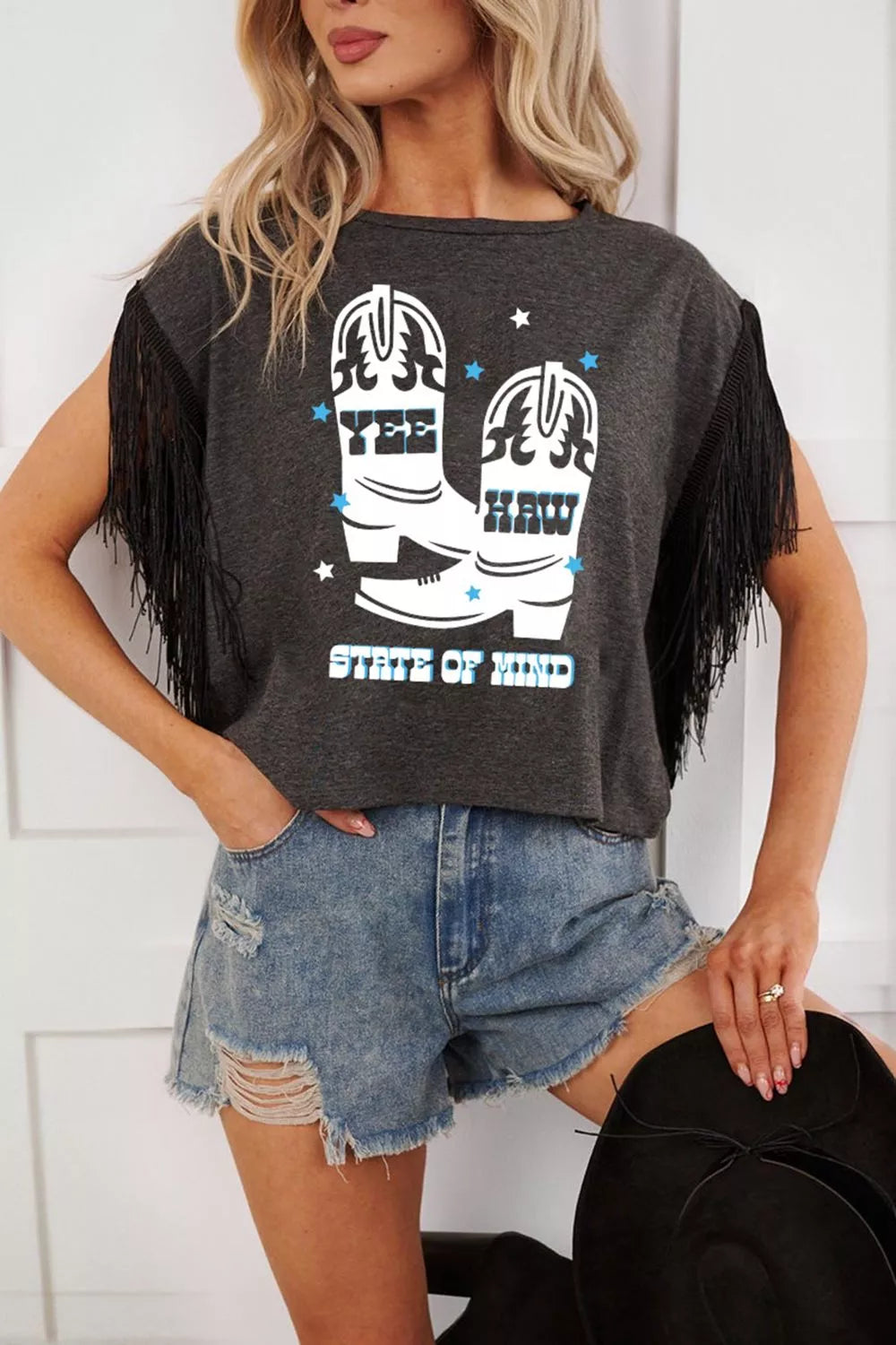 State of Mind Boots Graphic T-Shirt