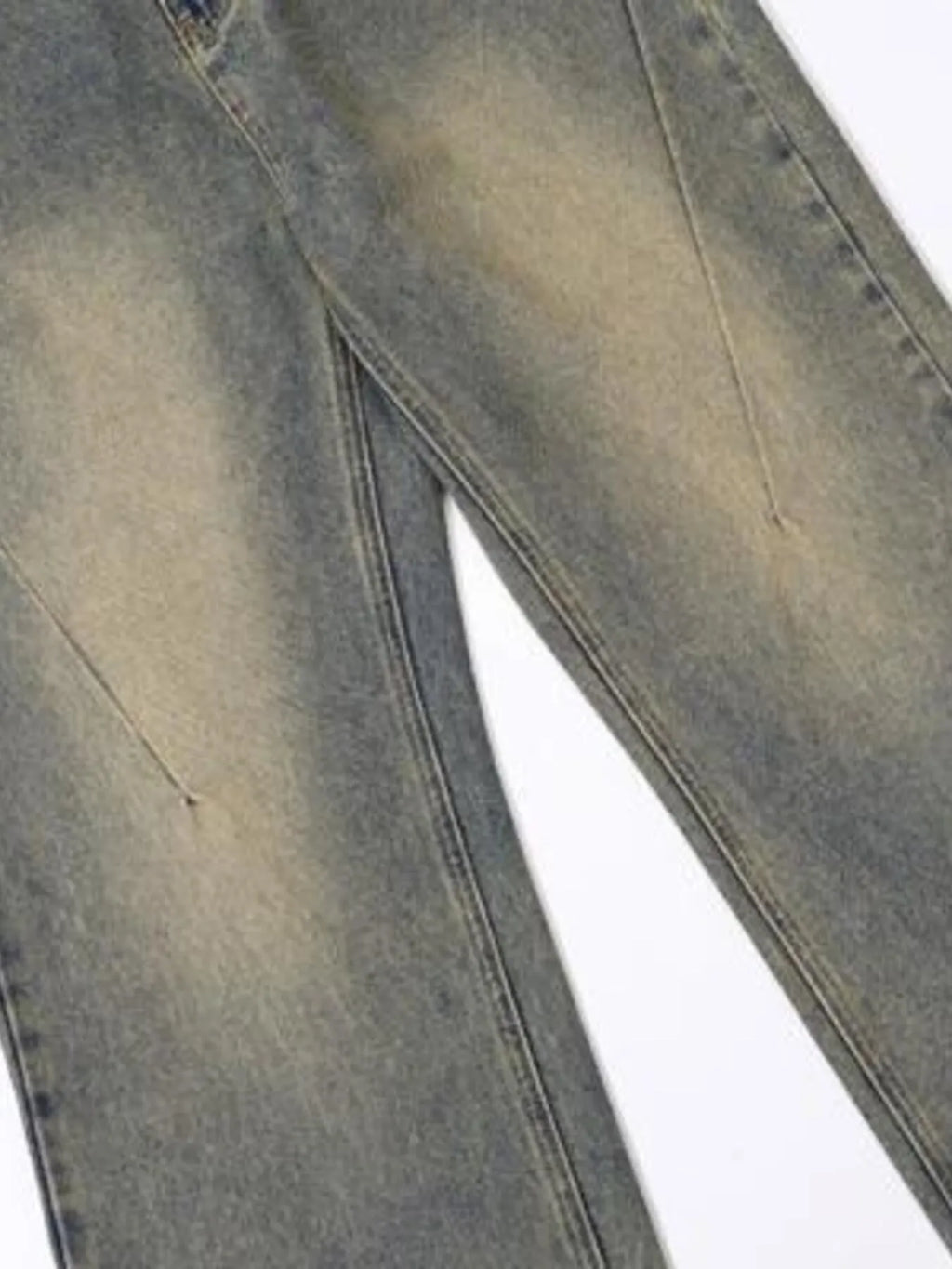 Men's Vintage Wash Straight Leg Jeans