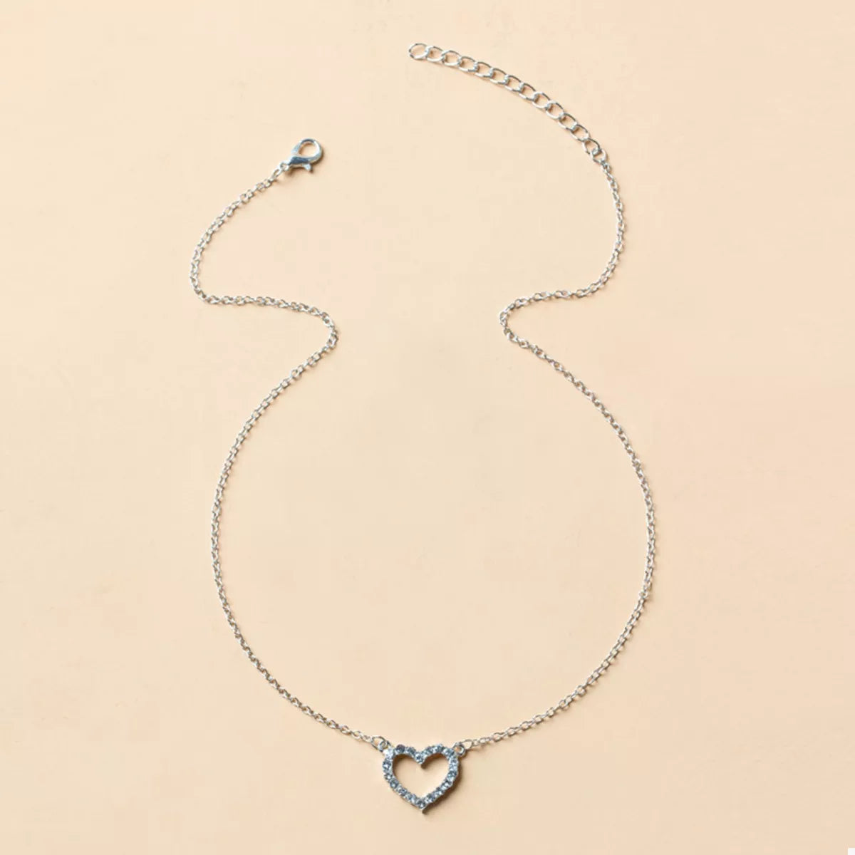 18K Gold-Plated Heart Necklace