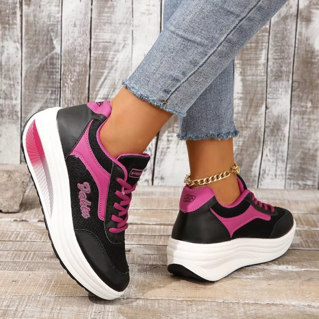 Round Toe Platform Athletic