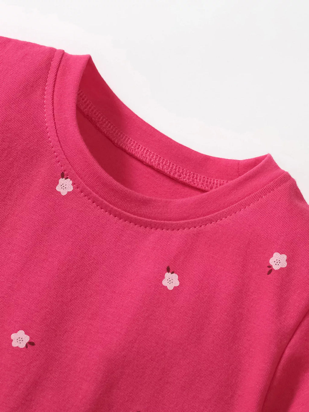 Children's Unicorn Rainbow Round Neck Casual Dress