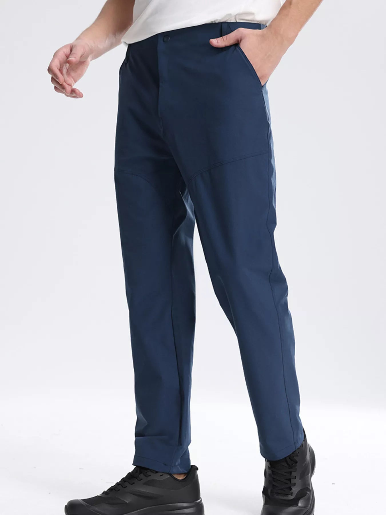 Men's Plus Size Lightweight Pocketed Pants