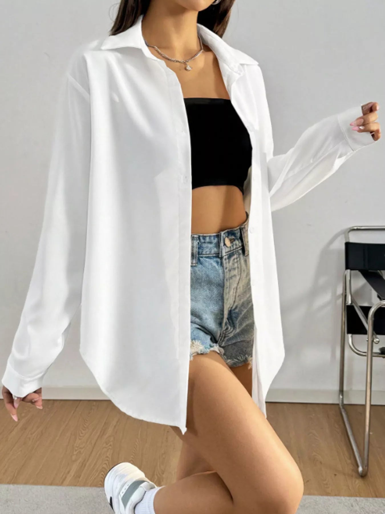 Button Up Long Sleeve Shirt