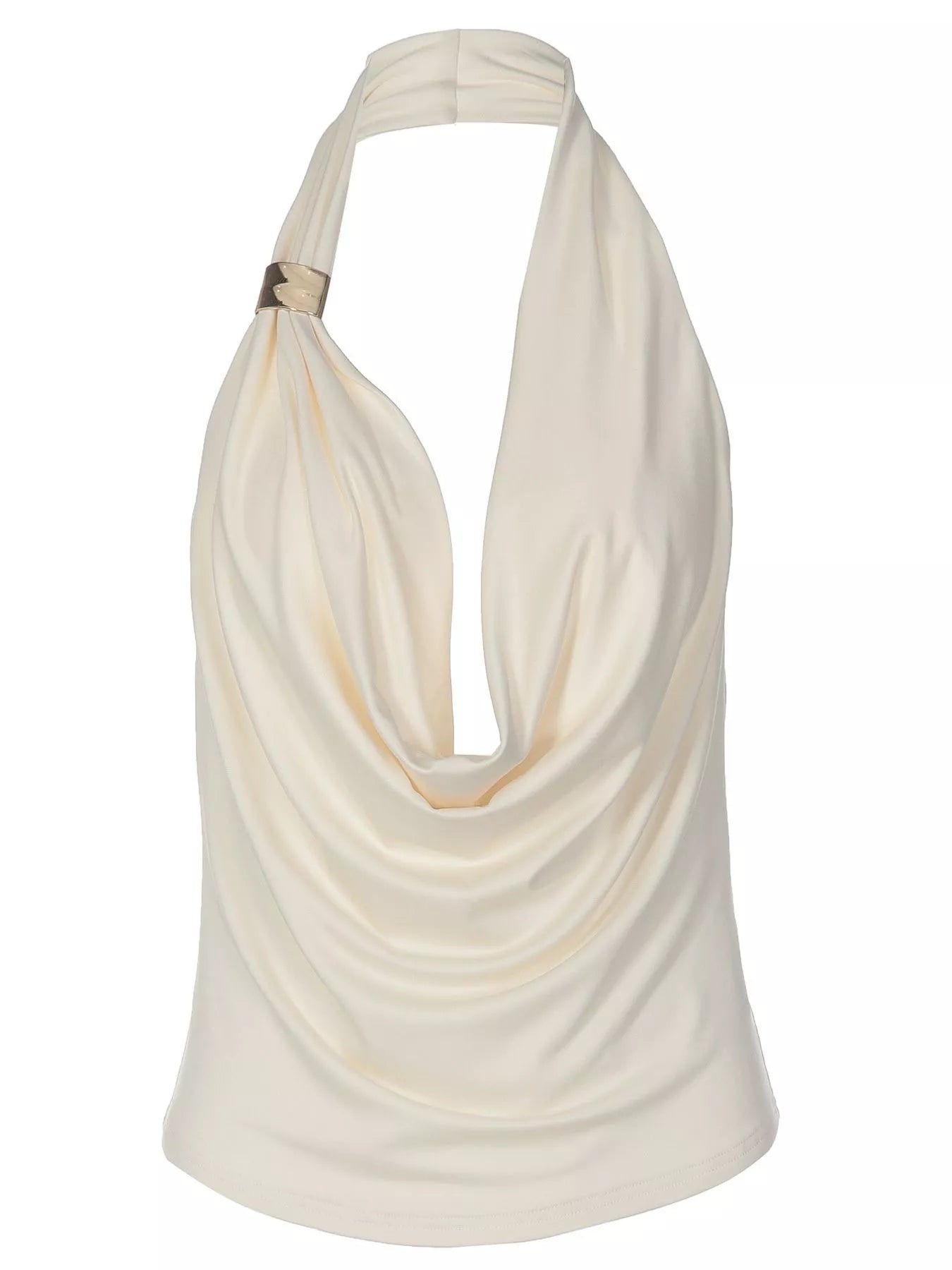 Halter Neck Ruched Tank