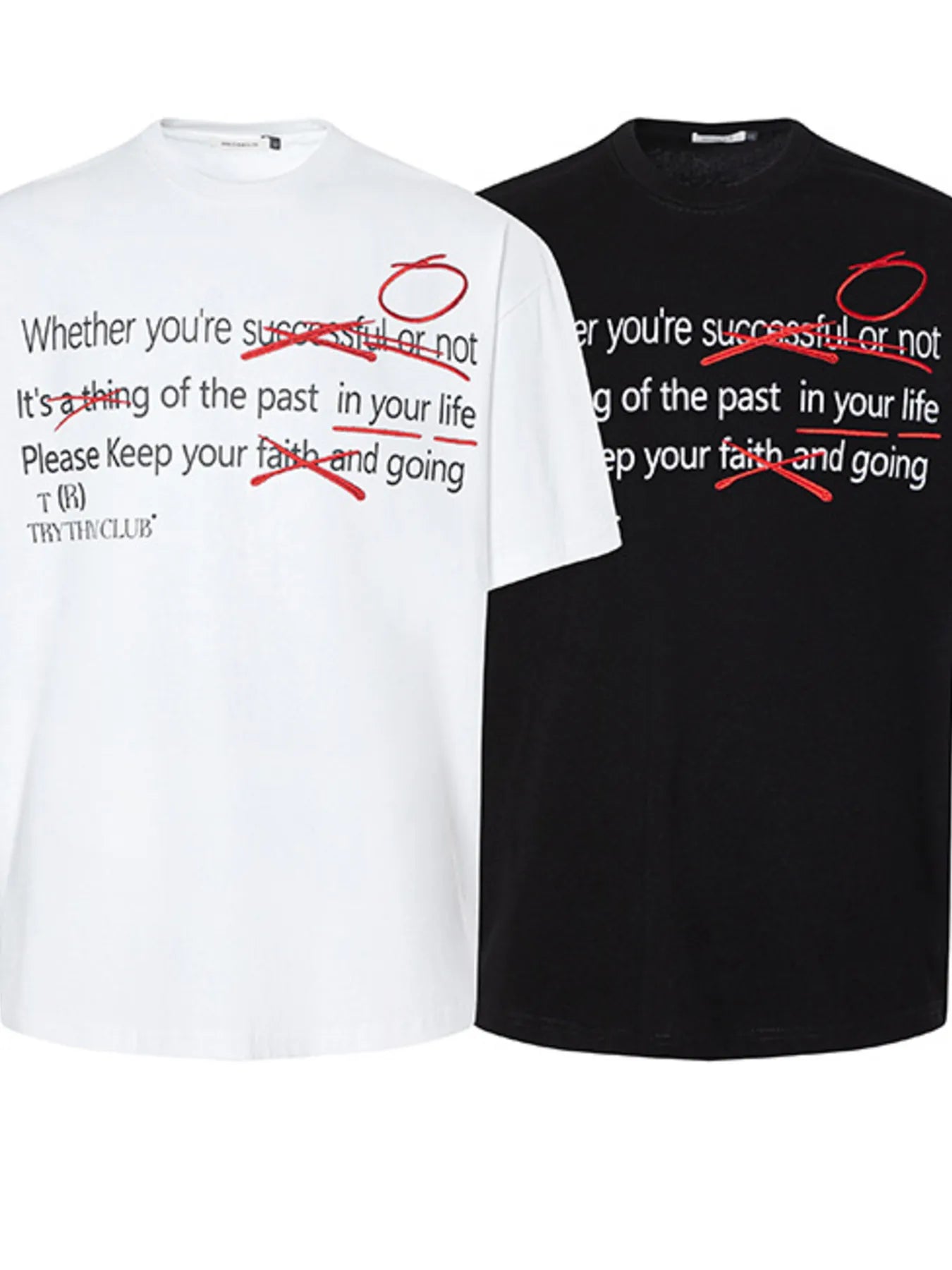 Men's Letter Graphic Round Neck Short Sleeve T-Shirt