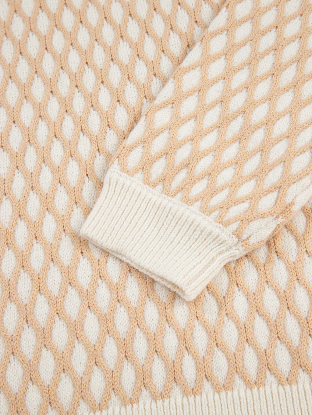 Textured Knit Mock Neck Sweater